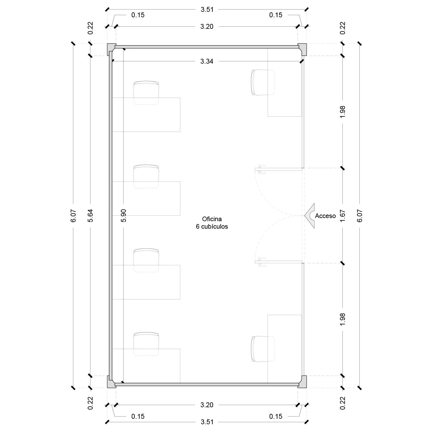 Plano del modelo Profesional